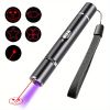 Alonefire P61 2-in-1 365nm Uv Blacklight, Red Laser Pointer, High-Power USB Charging Laser Pointer, For Outdoor Rock Climbing Teaching And Field Fishi