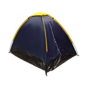 Outdoor Travel Mobile 2 Person Camping Tent (Color: Navy Blue, Type: Camping Tent)